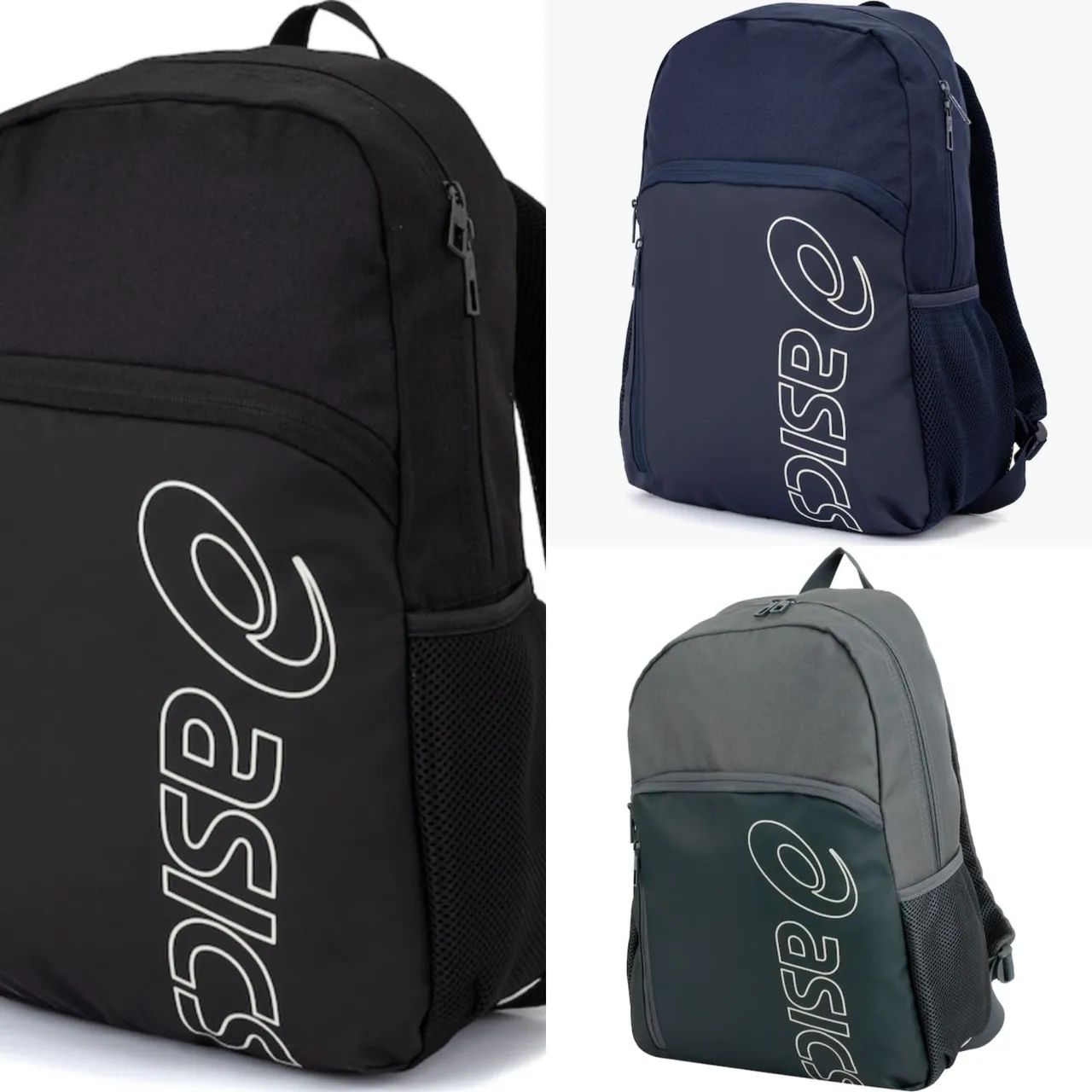 Mochila Asics (verde, azul escuro)
