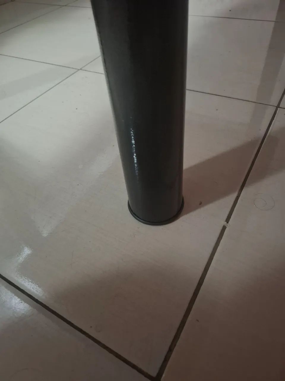 Mesa de Jantar para 6 Lugares Retangular Preta - Foto 3