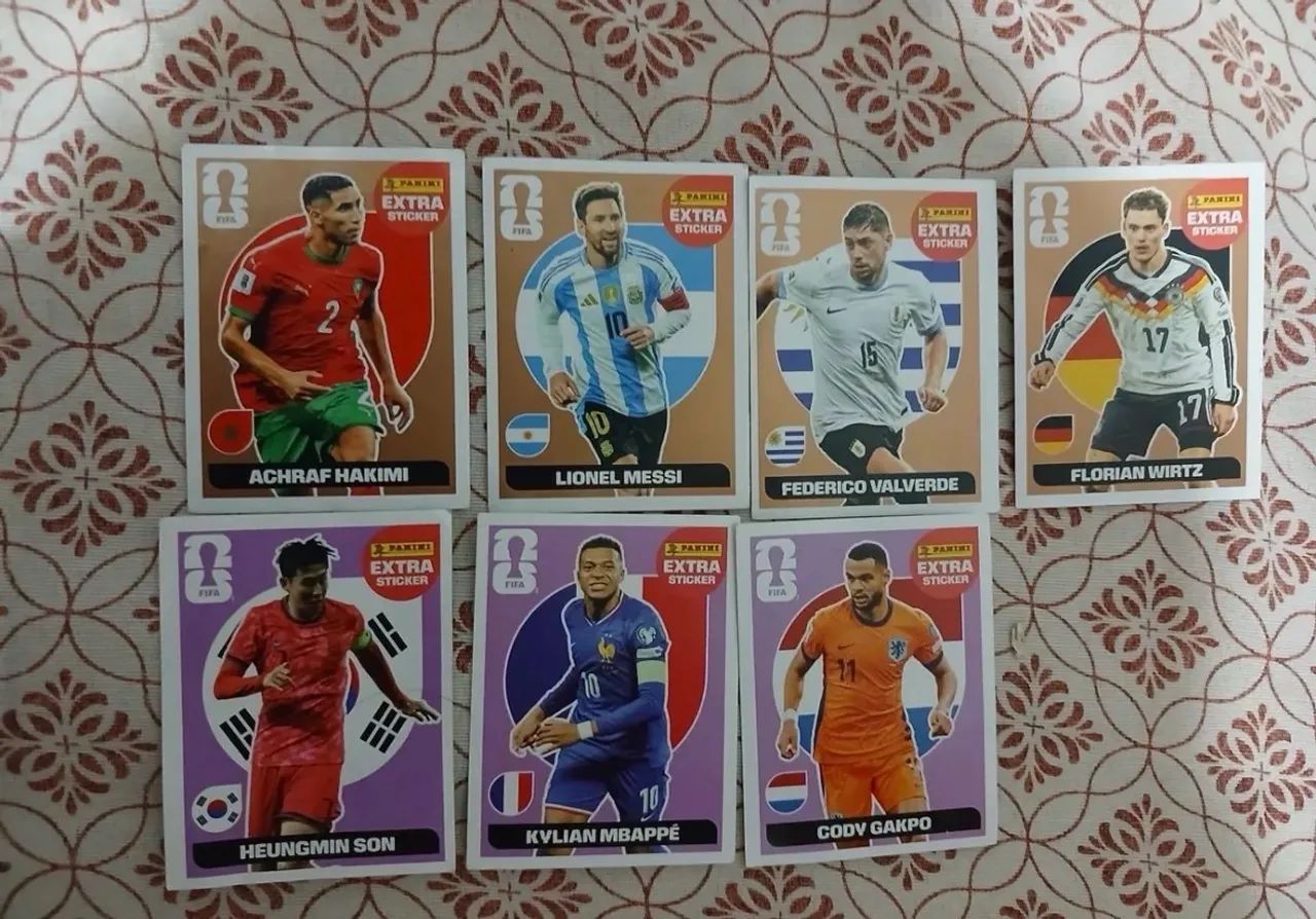 Figurinhas Legends/Extra Copa 2026