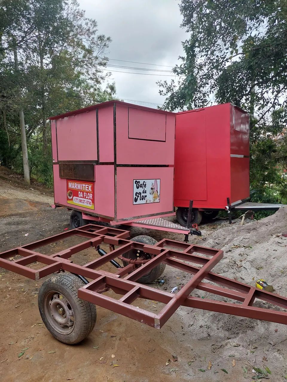 Aceitamos encomendas de trailers pequenos 9 mil, médio 15 mil e grande 19 mil  - Foto 2