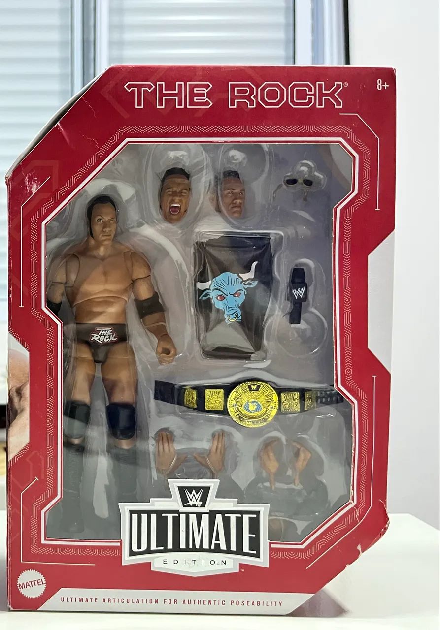 WWE ultimate Edition The Rock - Hobbies e coleções - Portão