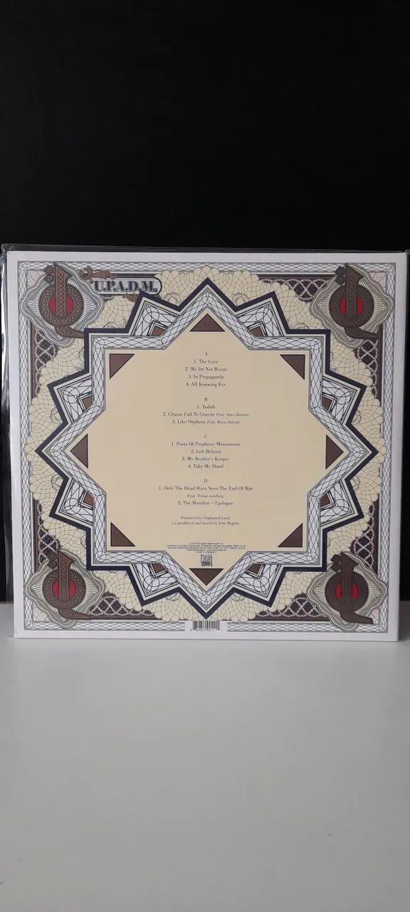 Disco de vinil duplo com CD ORPHANED LAND  - Foto 2