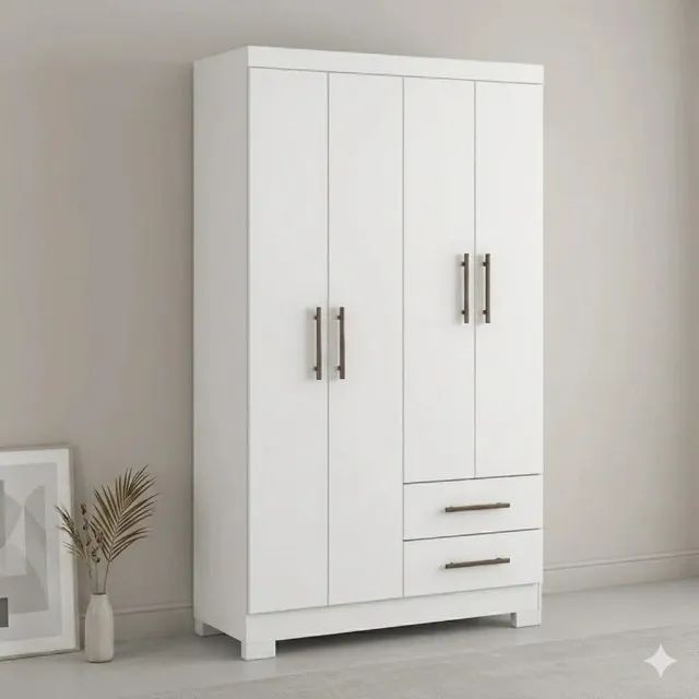 Guarda Roupa Vitoria Branco Novo!
