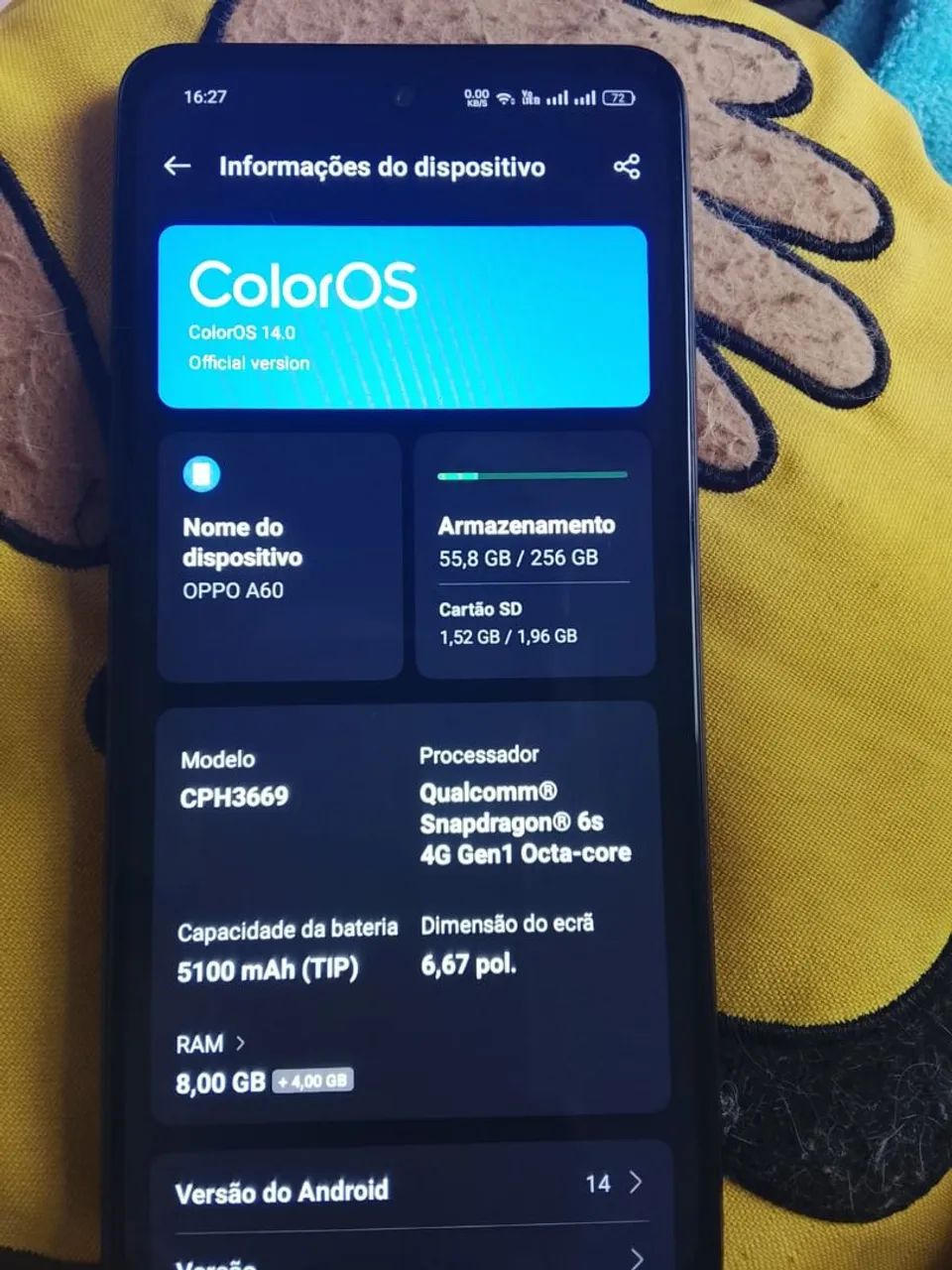 Celular OPPO A60