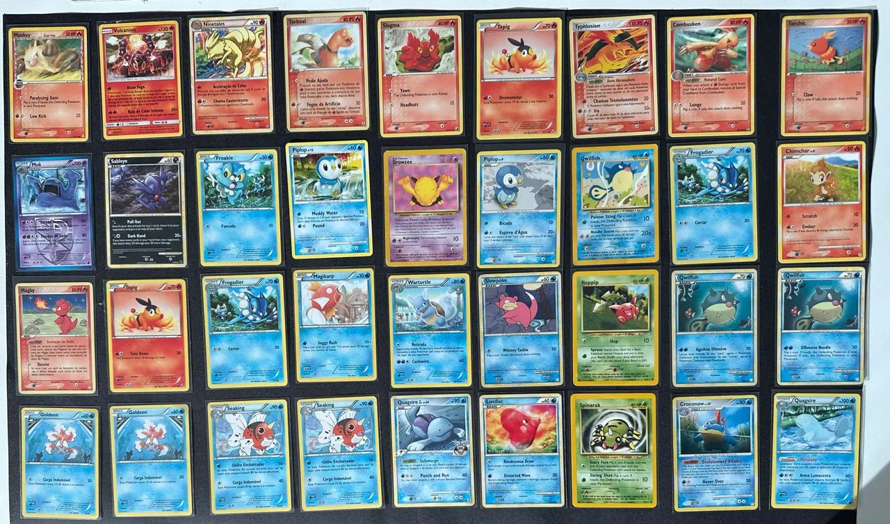 Coleção  Cartas Pokémon 