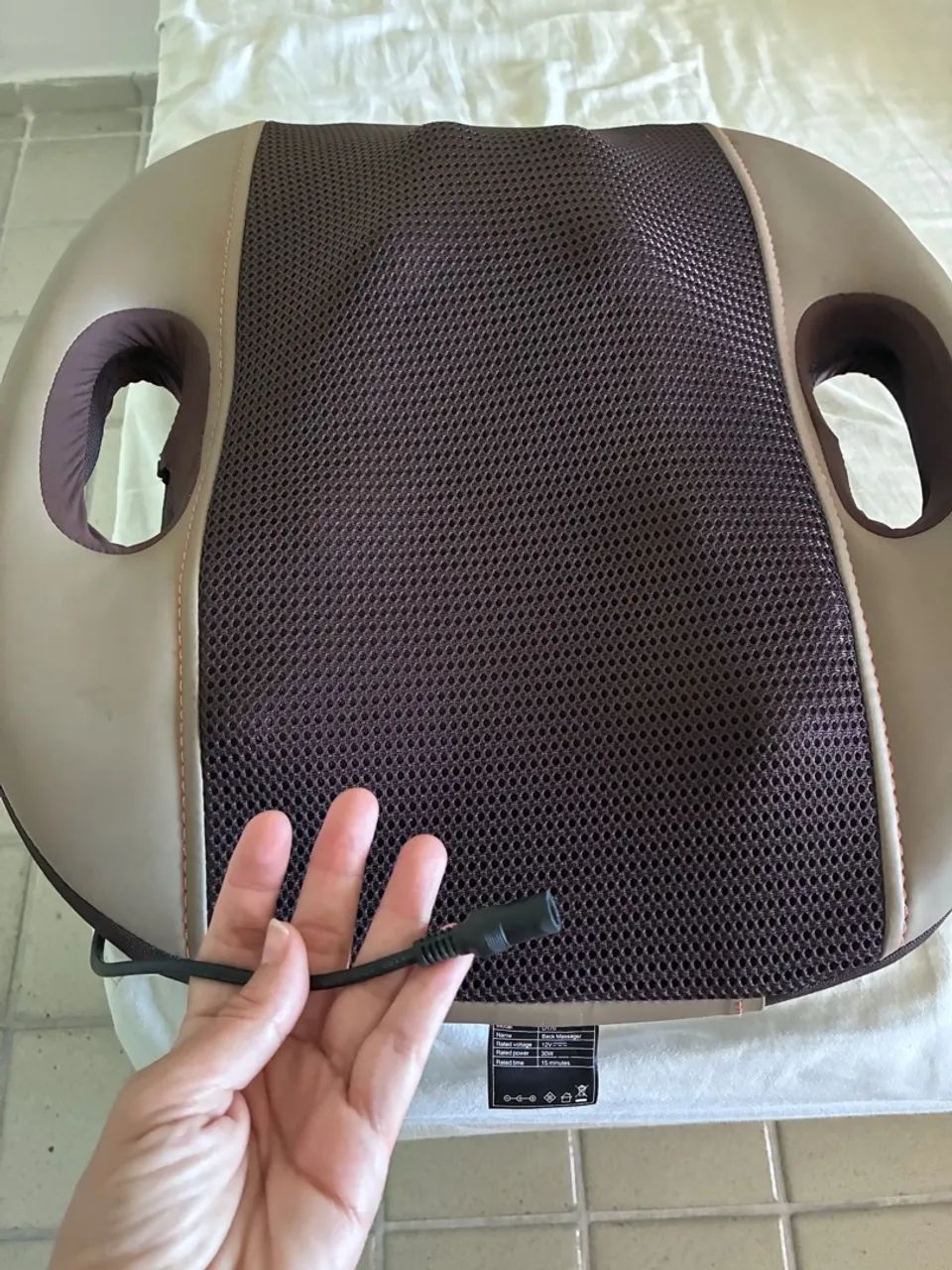 ALMOFADA CADEIRA MASSAGEADORA