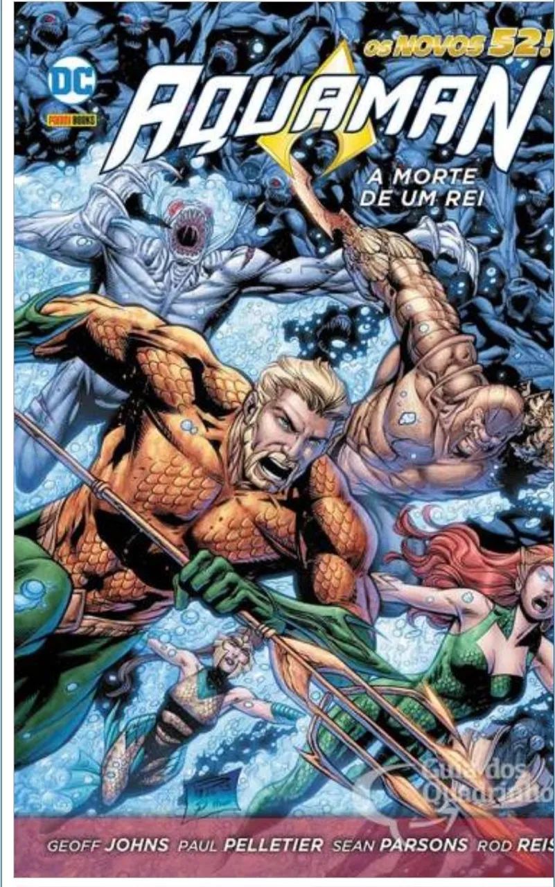 Coleção Aquaman 3 volumes. Geoff Johns e Ivan Reis. - Foto 3