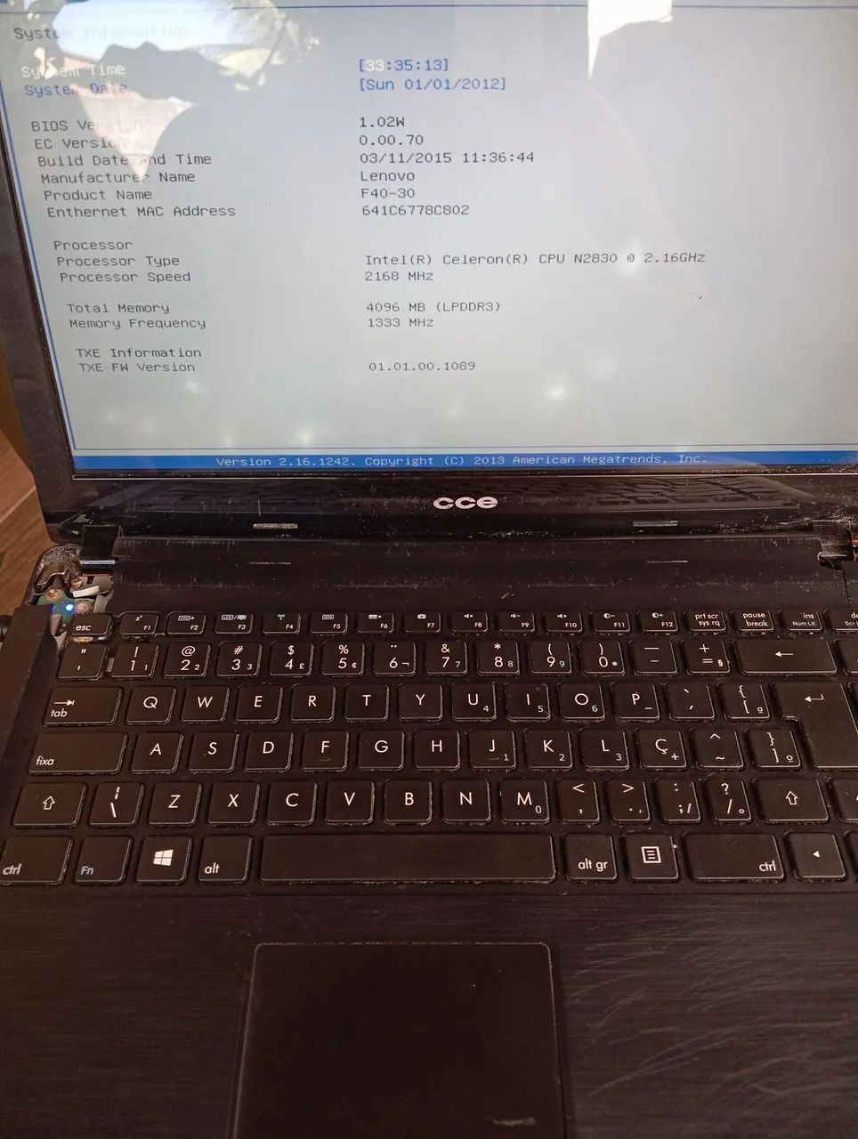 Notebook Win CCE Dual Core 4GB tela 14 (LEIA) - Foto 4