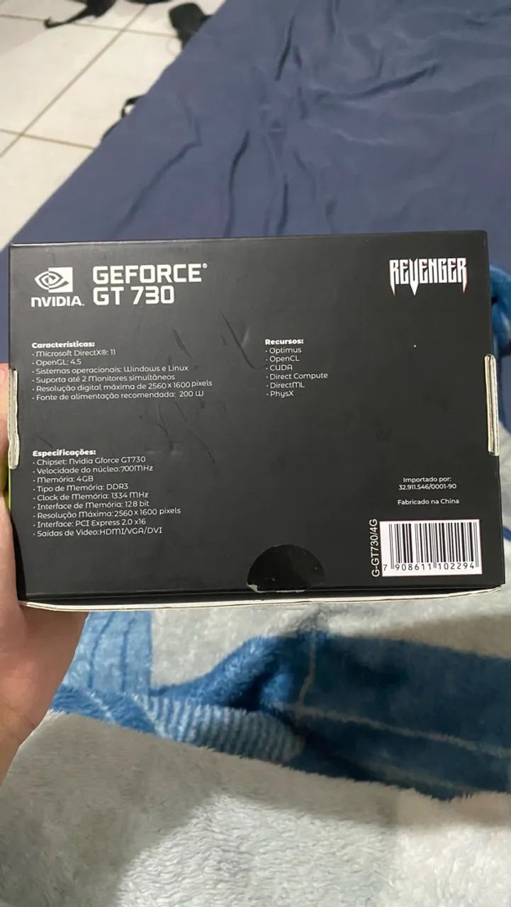 Placa de vídeo Gt 730 4gb ram  - Foto 2