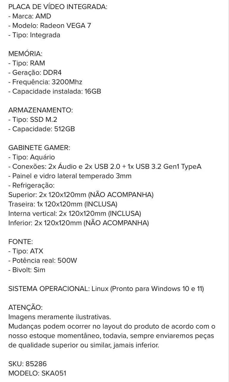 Vendo pc gamer novo ! - Foto 5