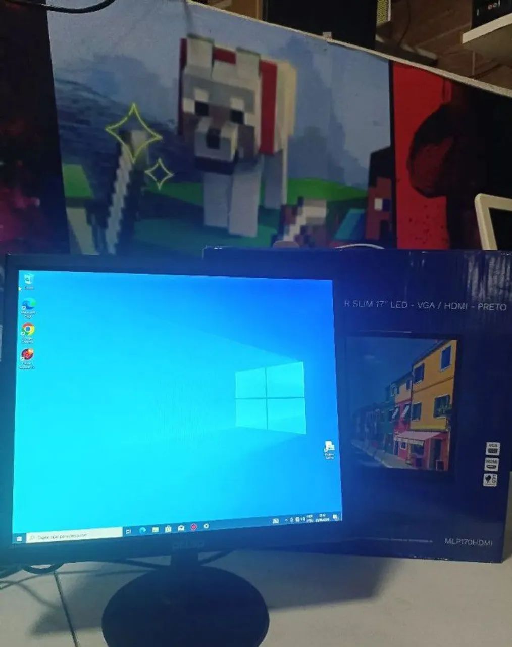 MONITOR PCTOP 17 POLEGADAS HDMI