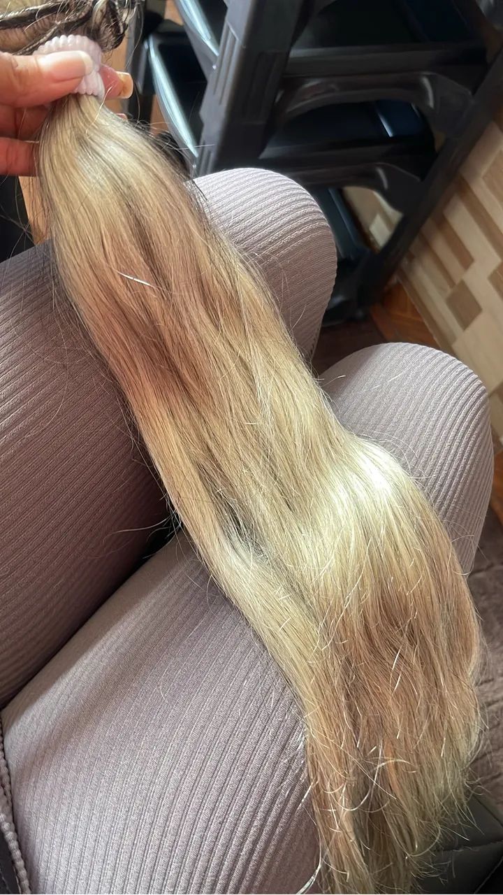 Cabelo 100% humano 