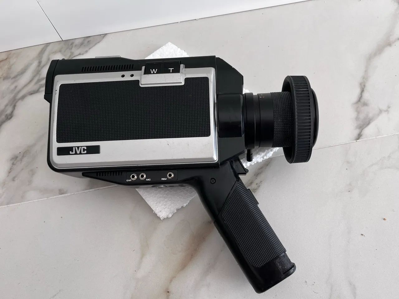 Kit Filmadora Vintage Panasonic + JVC Completo Raro anos 80