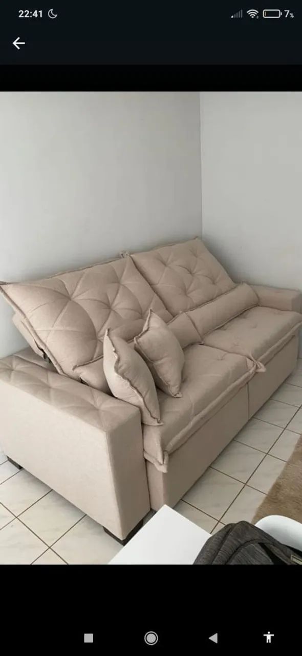 Sofa retratil direto da fabrica  - Foto 3