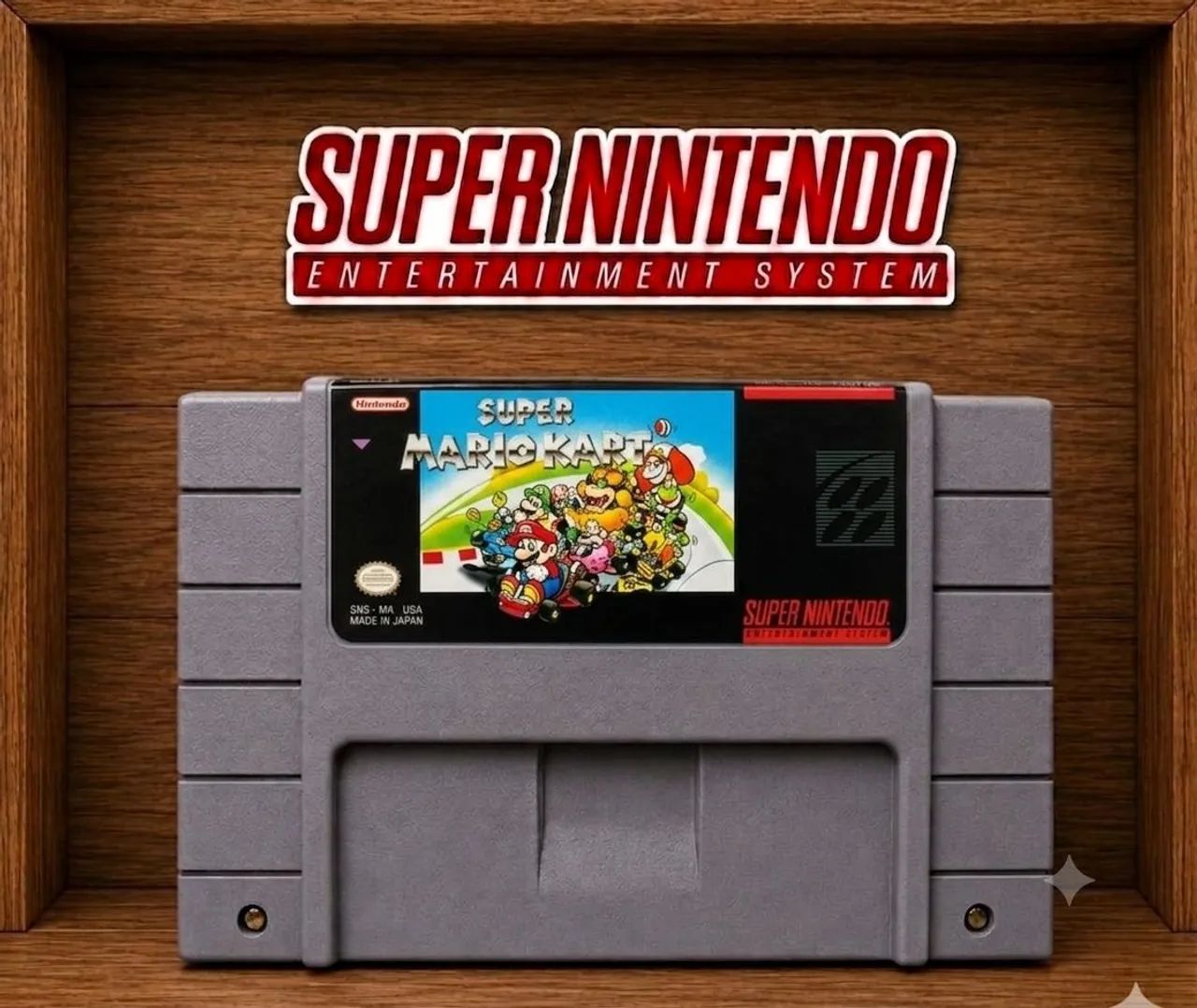 Jogo Mario kart repro em placa original.