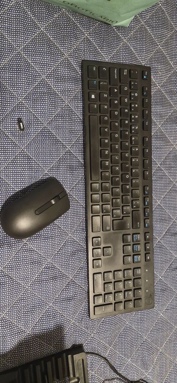 Teclado e mouse sem fio dell