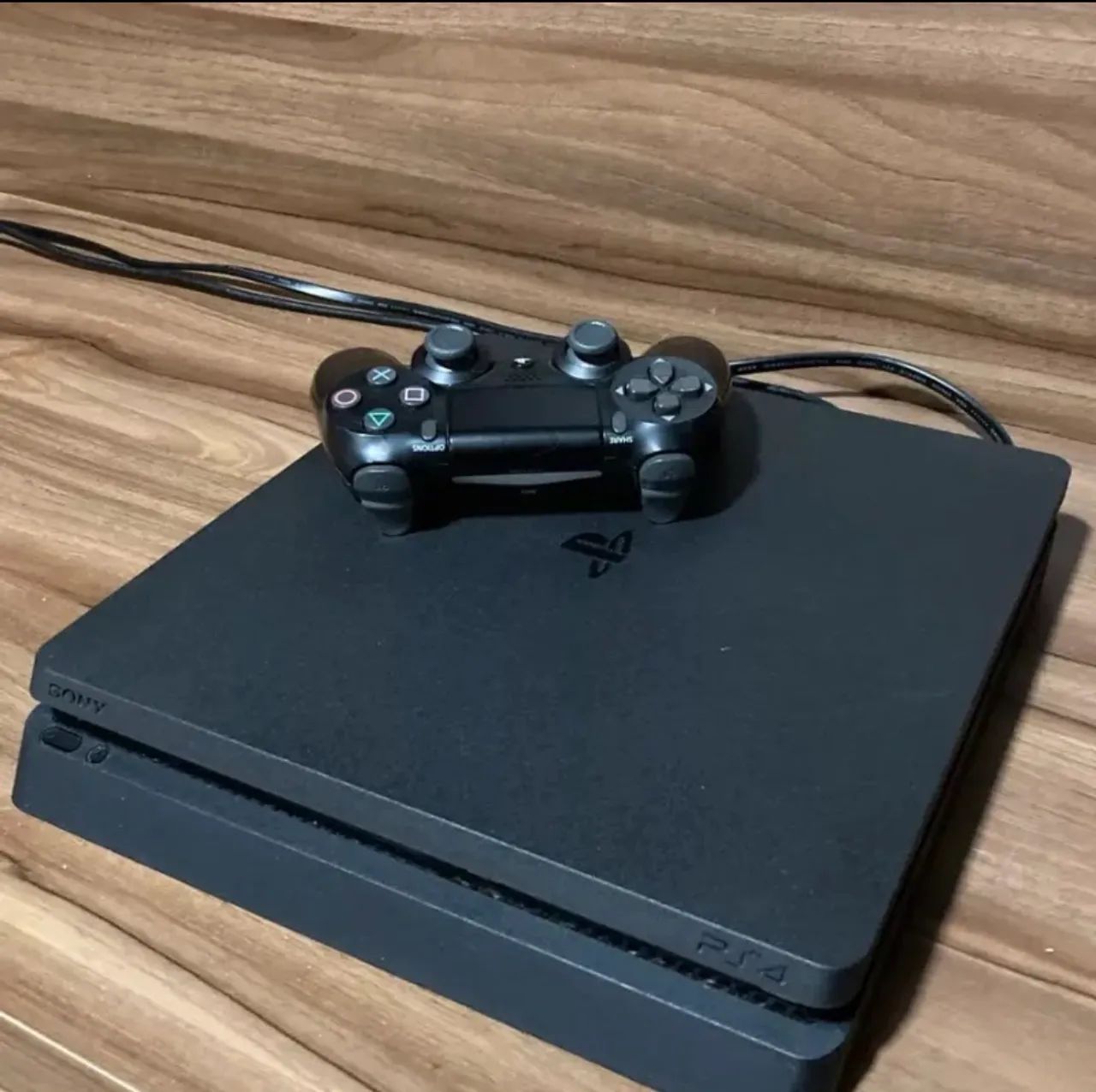 Playstation 4 Slim 1 tb com varios jogos - Consoles de Vídeo Game
