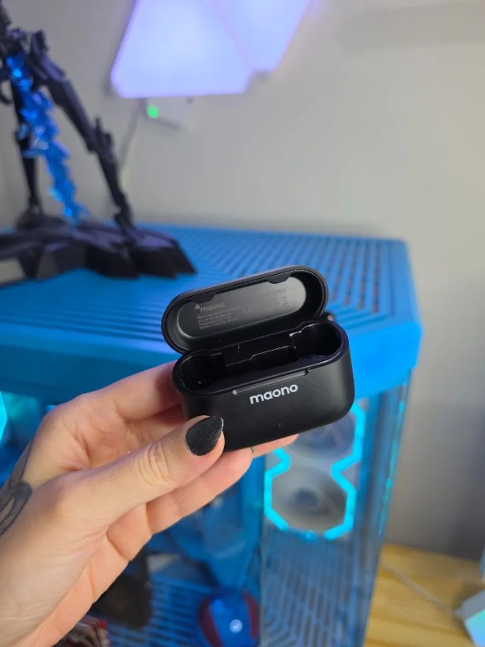MAONO Wave T1 Mini Wireless Microphone de lapela - Foto 5