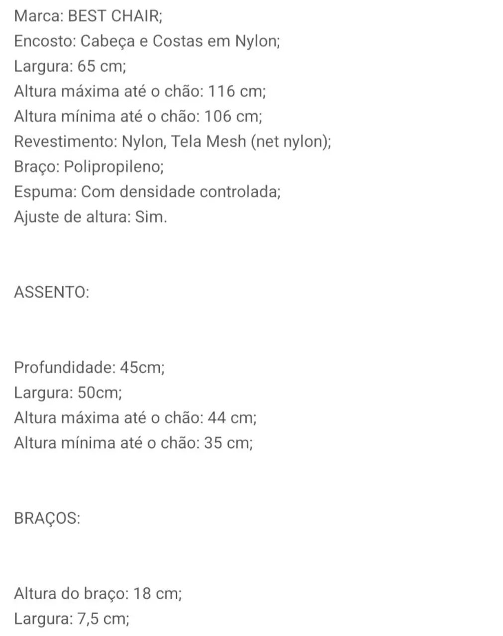 Cadeira para escritório  - Foto 2