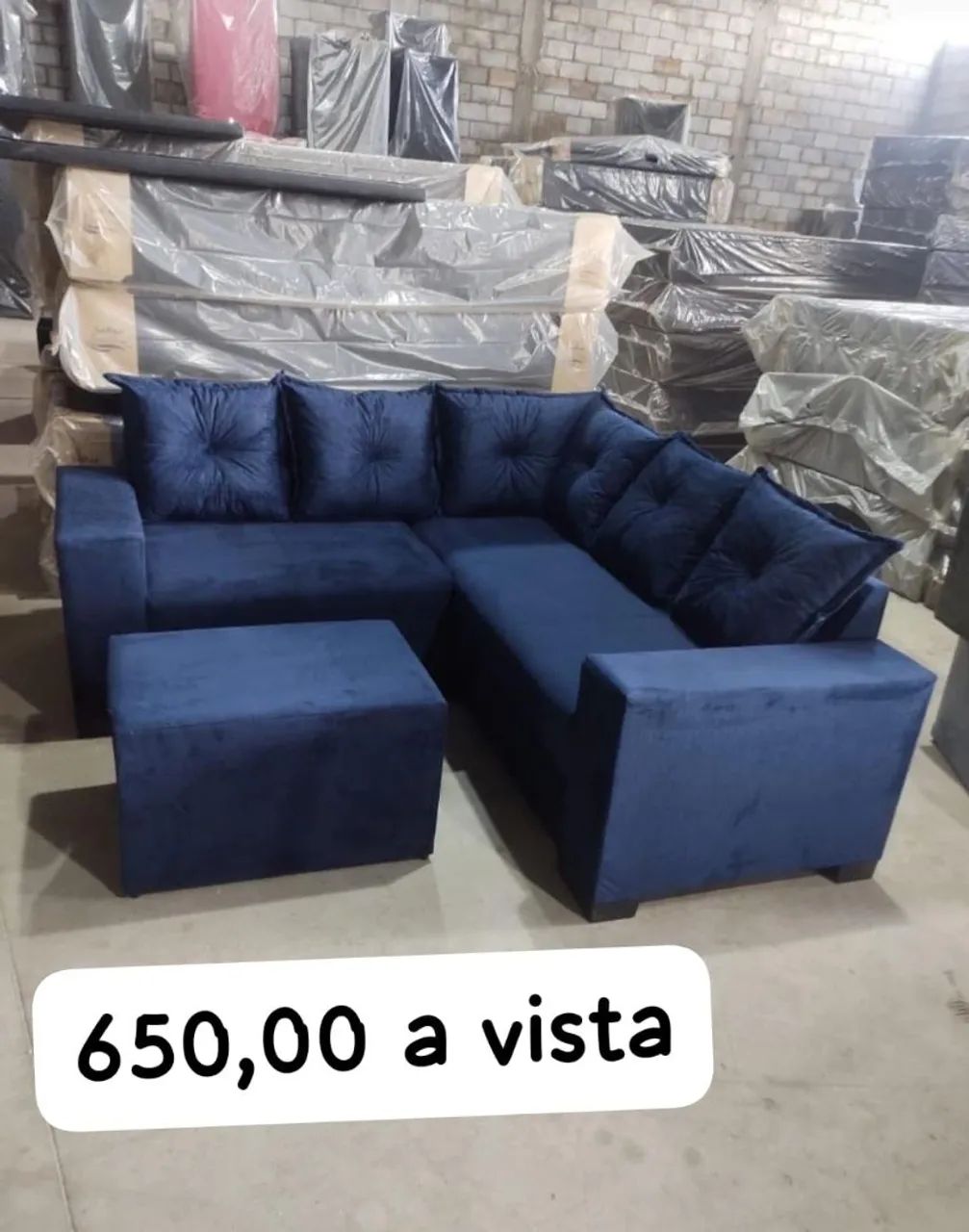 Sofa de 5 lugares direto da fábrica 
