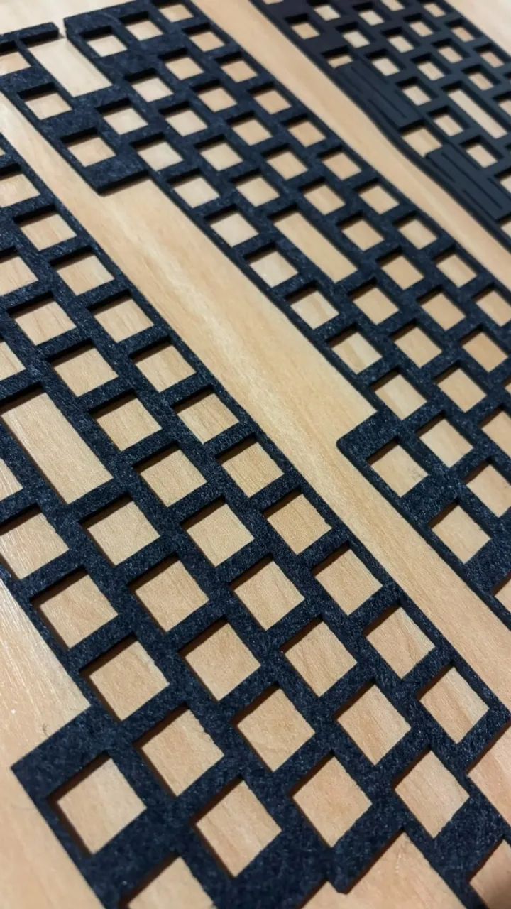 Foam entre PCB e Plate de teclado 60% - Foto 3