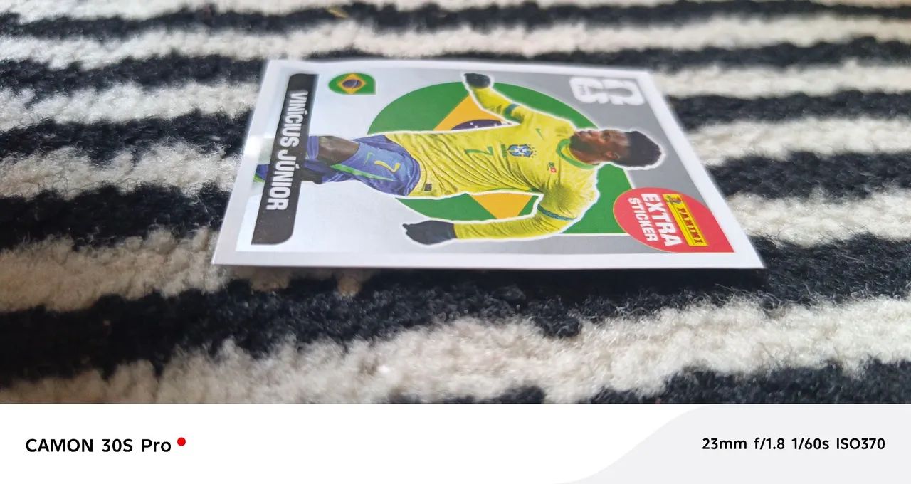 Card do Vinícius junior prata 2026 - Foto 3
