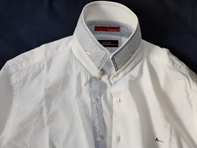 Camisa Aramis Passa Fácil Fio Egípcio nr 40 - Foto 4