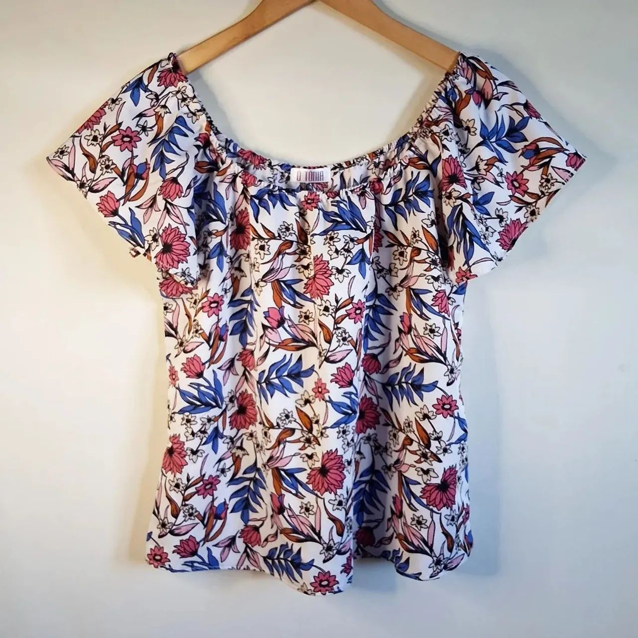 Blusa Floral Tamanho M