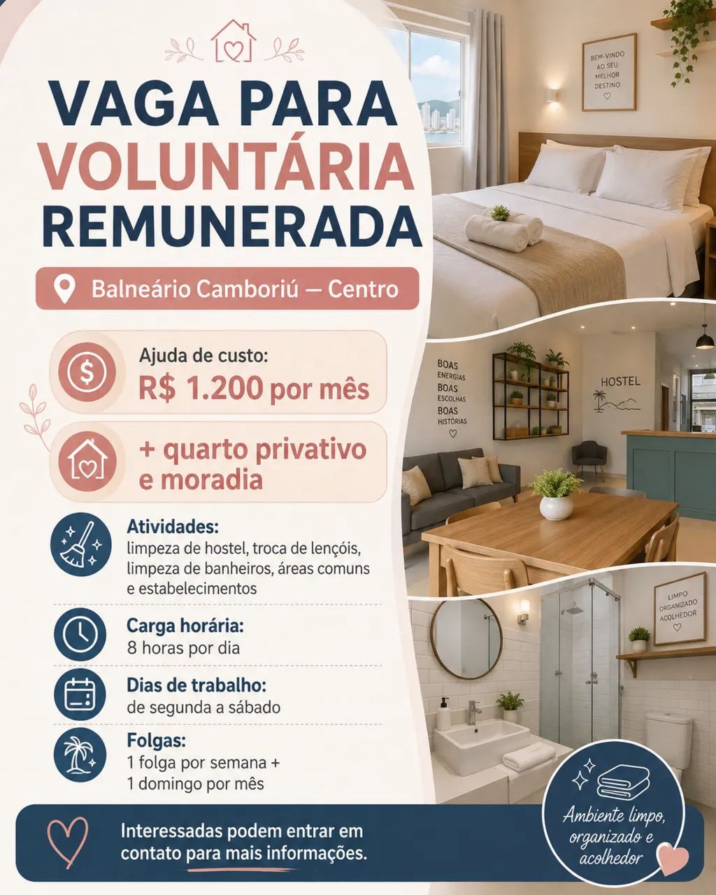 Vaga Voluntários 
