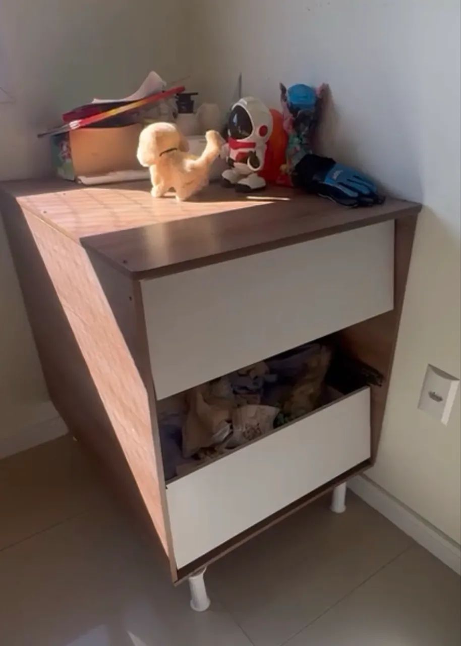 Berço com cômoda, estilo americano. Vira cama  - Foto 3
