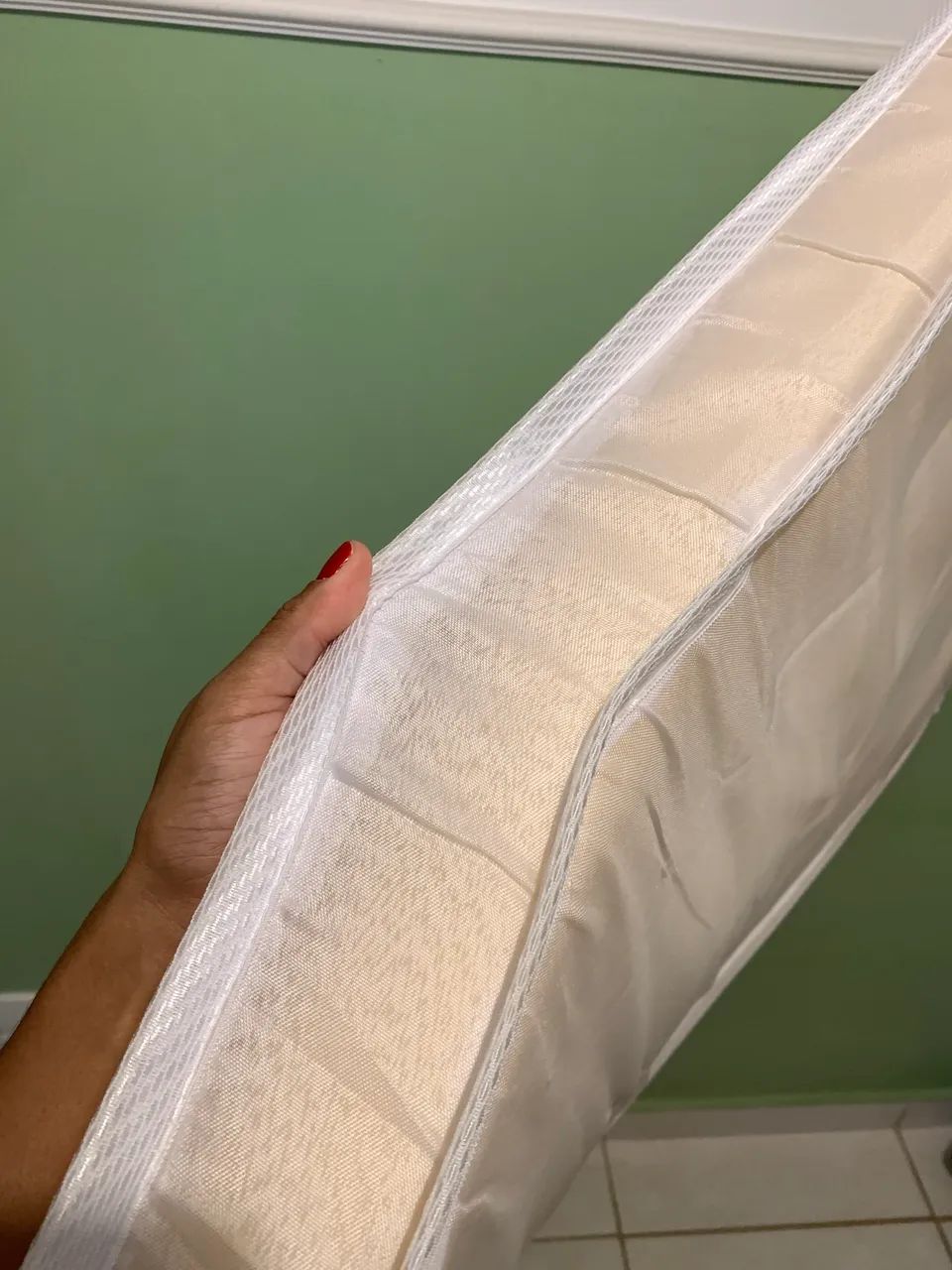 Colchão para berço + BRINDE Capa impermeável  - Foto 3