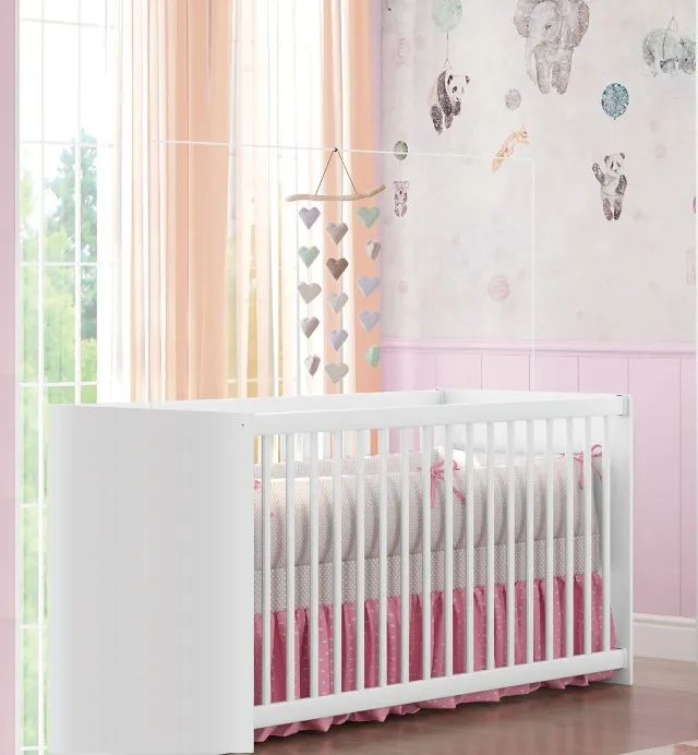 Berço Branco Baby - Foto 3