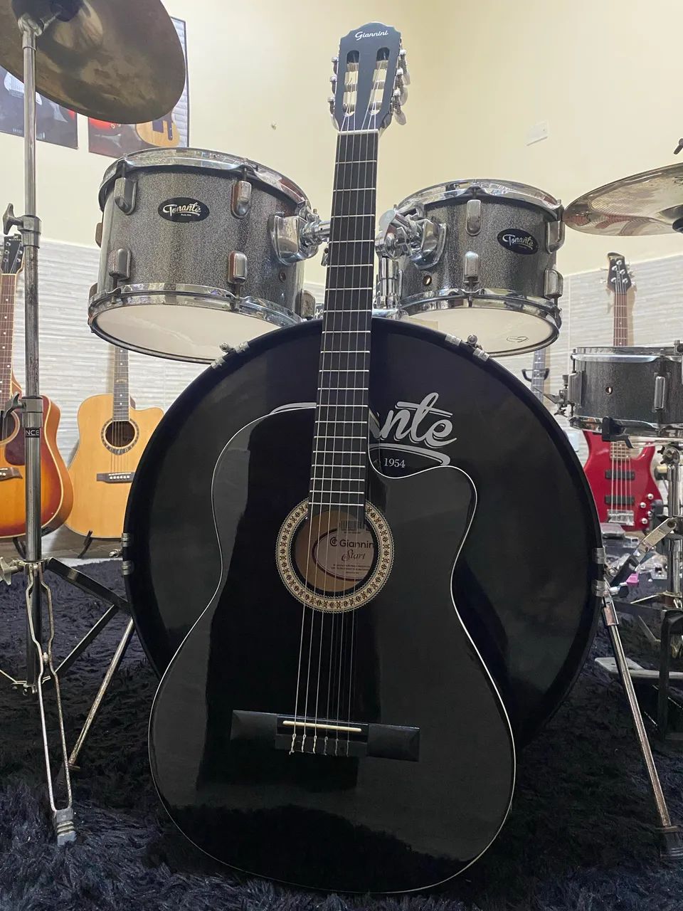 Violão Giannini Start semi-flat