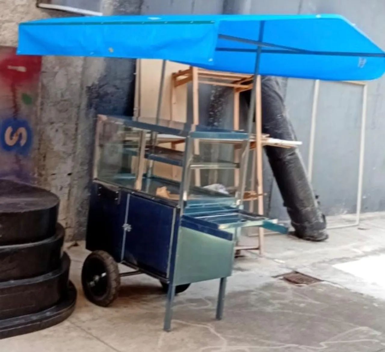 Carrinho de doces novo sem uso - Foto 2
