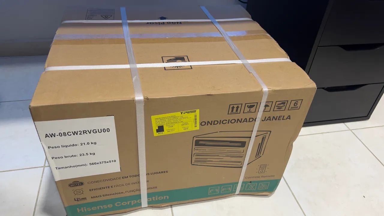 Ar condicionado lacrado 8500 BTUs