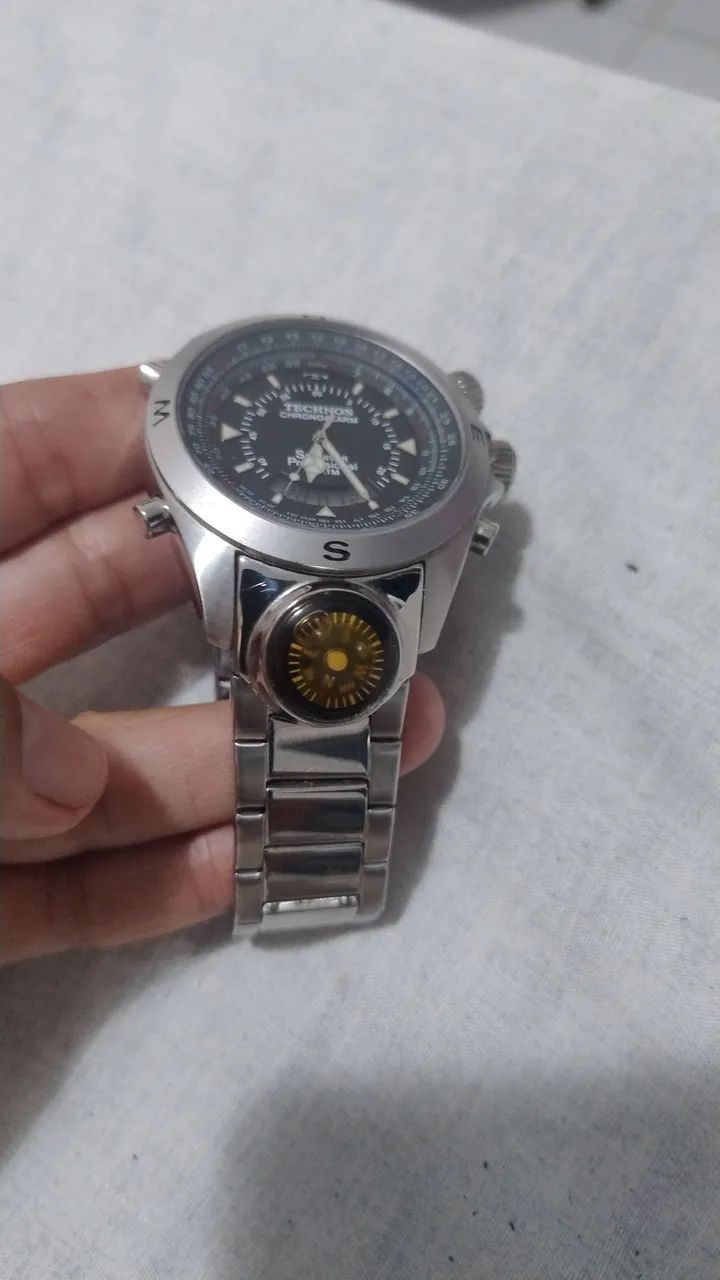 Relógio Technos Masculino Performance SkyDiver - Foto 4