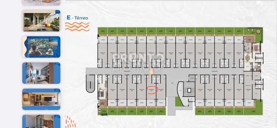 Flat com 1 quarto em Carneiros - Foto 3
