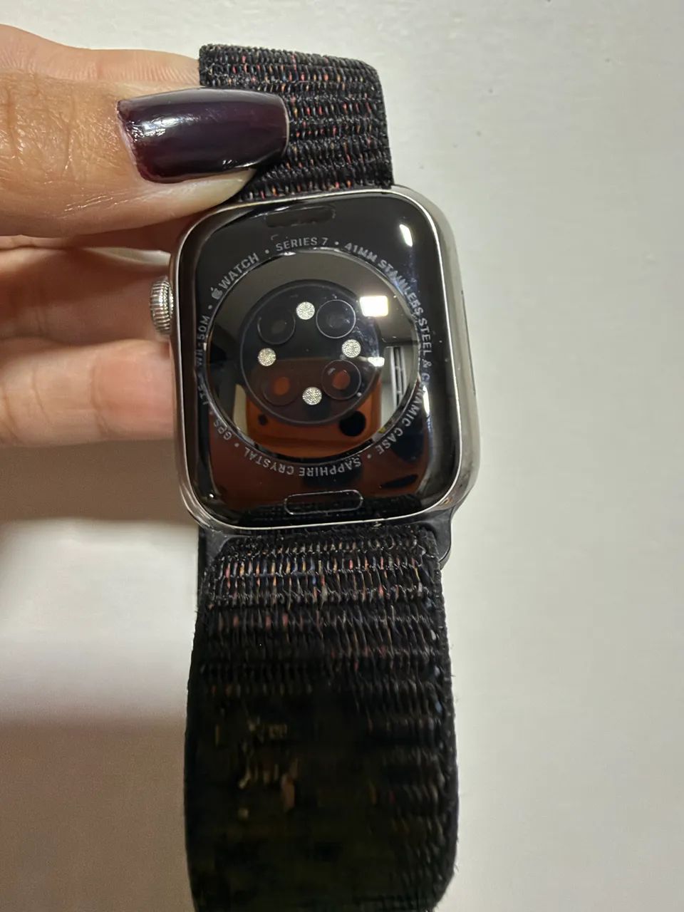 Apple Watch série 7 (celular + GPS) inox 41mm  - Foto 3