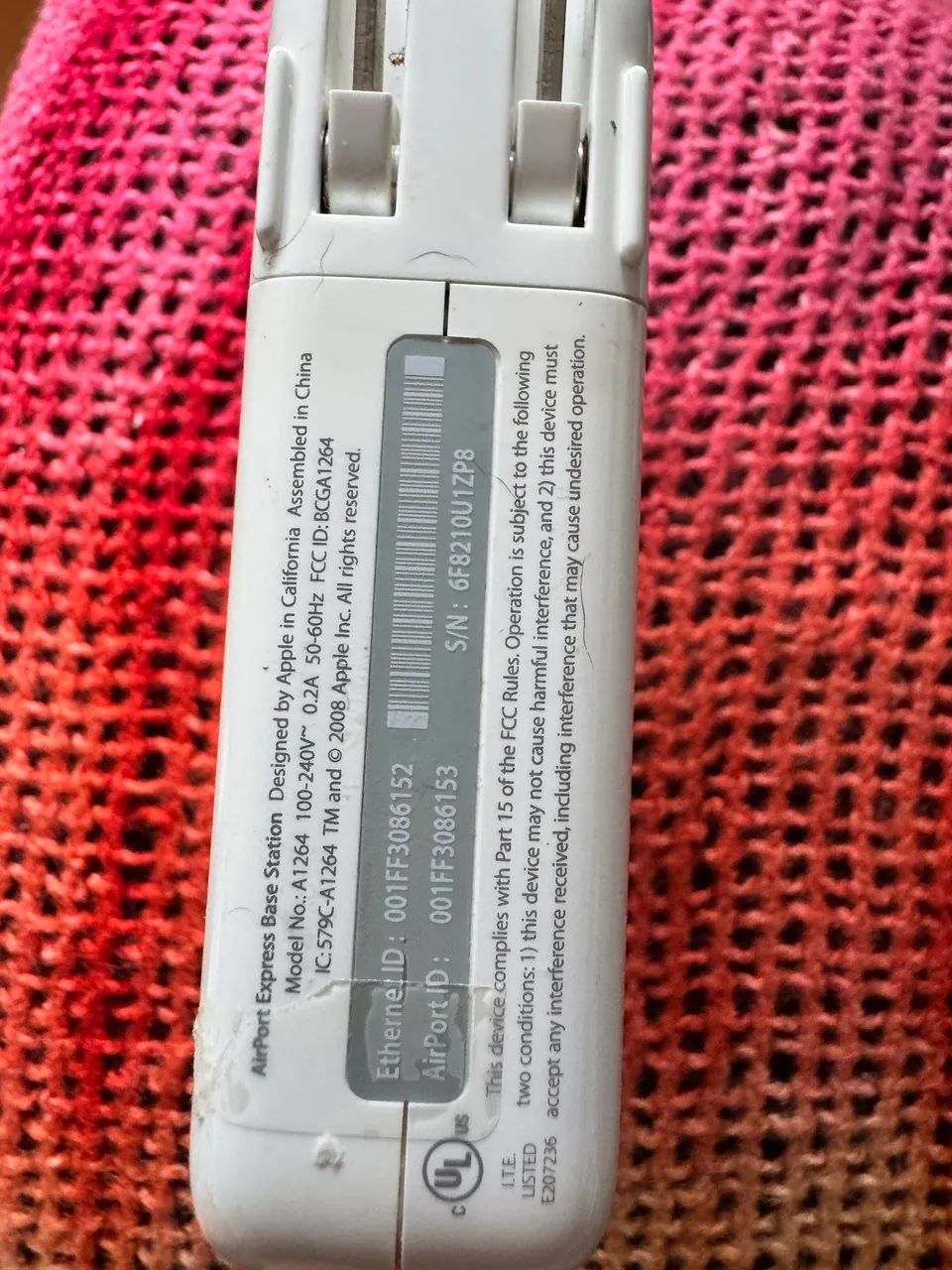Apple AirPort Express A1264, uma estação base Wi-Fi compacta - Foto 3
