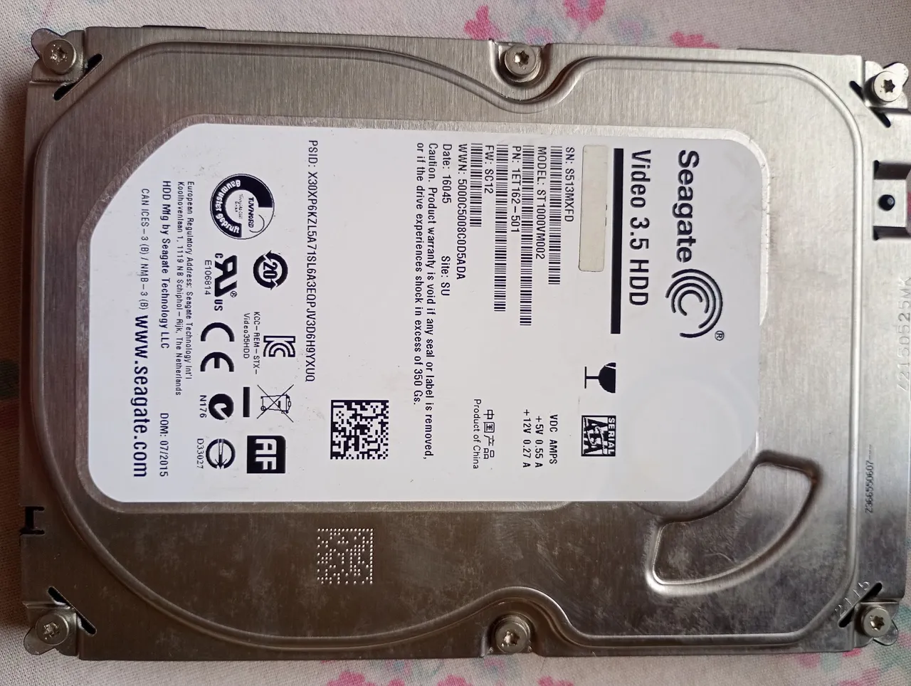 HD Toshiba 1 Tb 100% saudável crystaldisk - Armazenamento - Itapuã