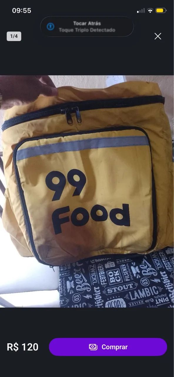 Bag de entregador