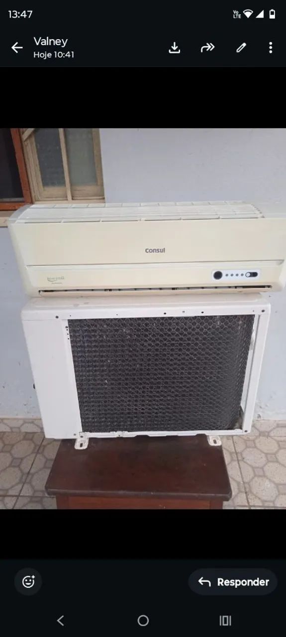 Central de ar Consul 12btus