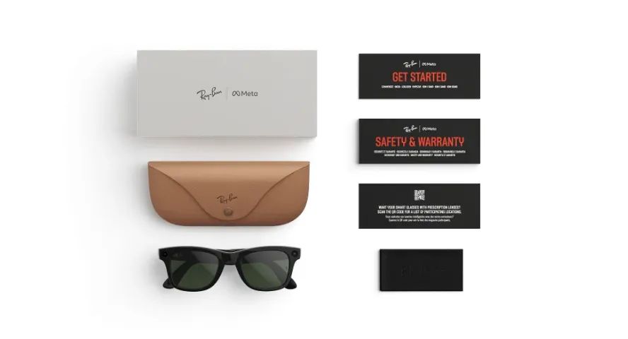 Óculos ray ban meta wayfarer gen 2 transitions - Foto 3
