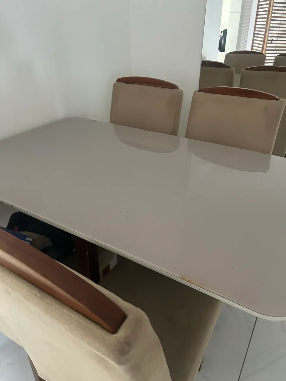 Mesa jantar 4 cadeiras