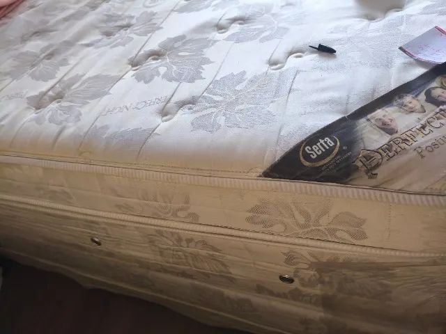 Cama king + colchão king ortopédico  - Foto 2