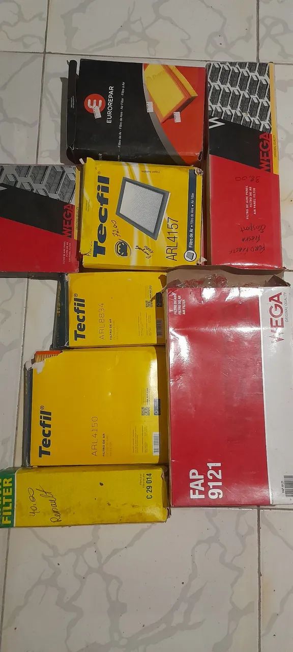 FILTRO DE MOTOR (MARCA E MODELO VARIADOS)