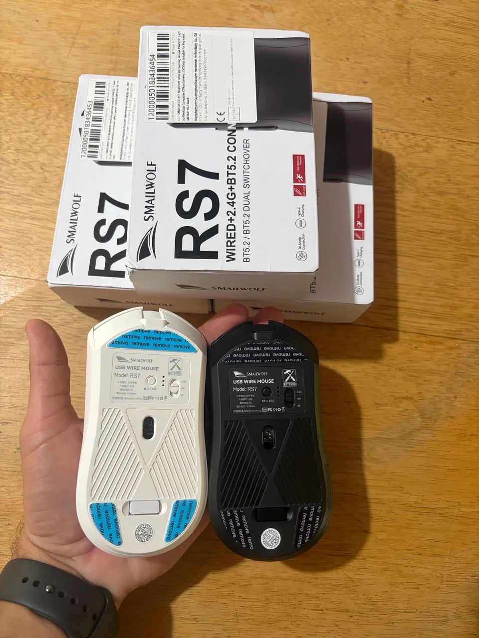 Mouse RS7 PAW3311 - Foto 3