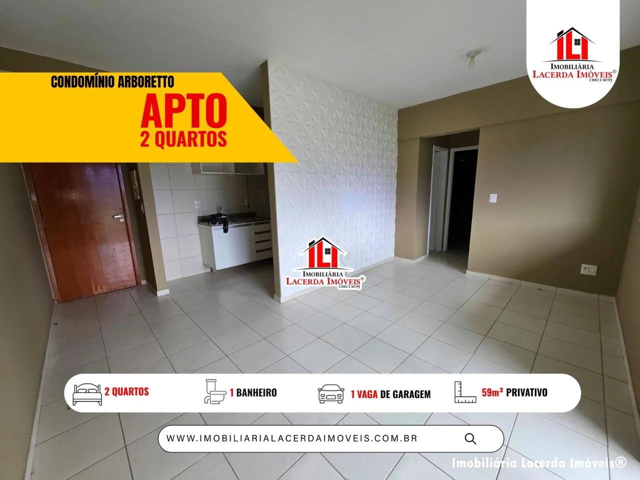 Arboretto - Apartamento 2 Quartos com Varanda Gourmet e Lazer Completo - Foto 3