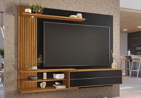 Painel NT1355 com LED, ideal para TVs até 65 Polegadas - Entrega Imediata!