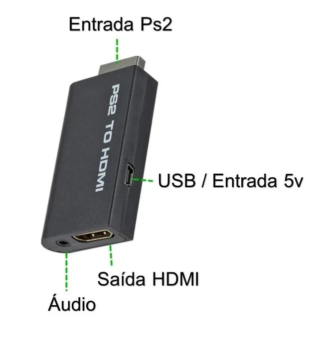 PS2 HDMI Playstation 2 Adaptador - Foto 3